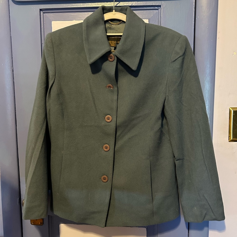 Classiques Entier blue cashmere wool blazer